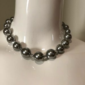 Carolee Gray Pearl Necklace
